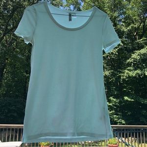 Divided H&M Basic Stretch White T-Shirt